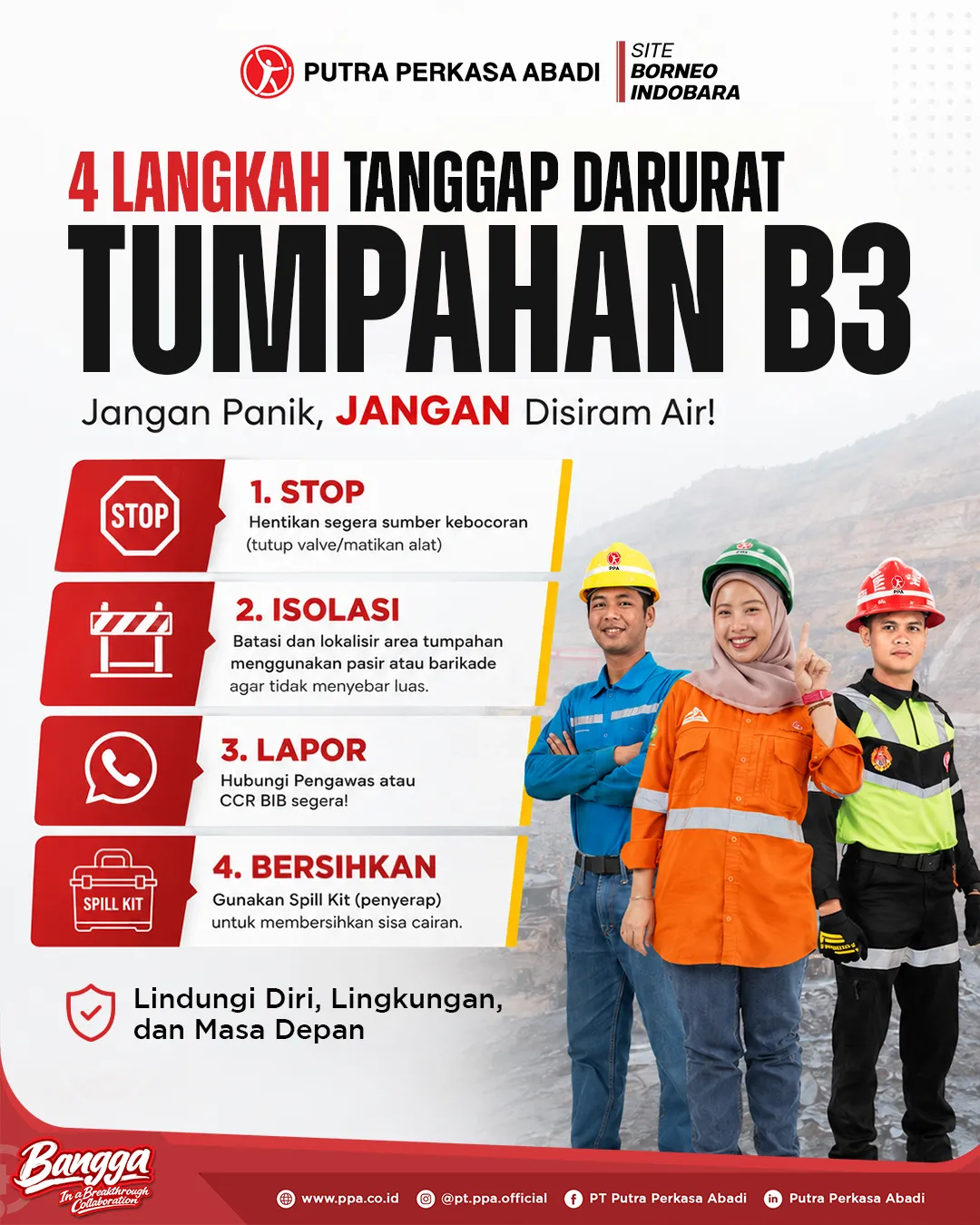 Tanggap Cepat Tumpahan B3 untuk Mencegah Pencemaran dan Meminimalkan Dampak Lingkungan